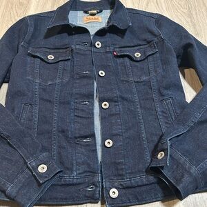 Levi's Women's Dark Blue Denim Jacket